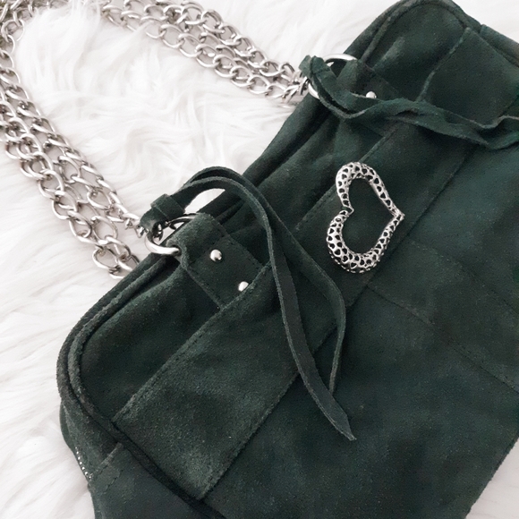 Bags Vintage Y2k Suede Chain Strap Shoulder Bag Poshmark